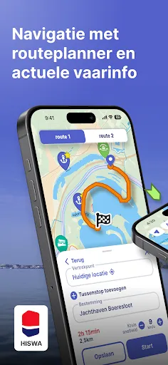 Скриншот 1 — Waterkaarten: Vaar Navigatie