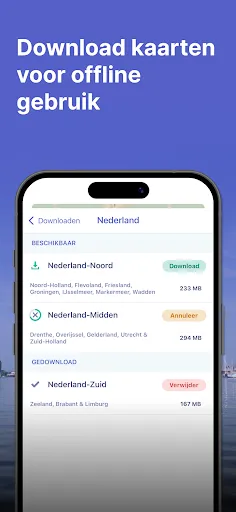 Скриншот 8 — Waterkaarten: Vaar Navigatie