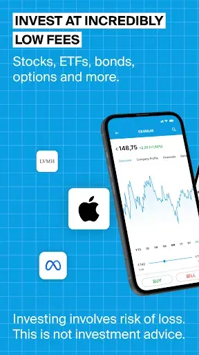 Скриншот 1 — DEGIRO: Stock Trading App