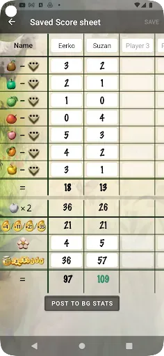 Скриншот 2 — Applejack Score sheet