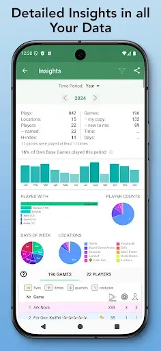 Скриншот 4 — Board Game Stats