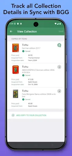 Скриншот 7 — Board Game Stats
