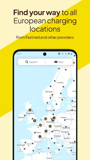 Скриншот 2 — Fastned - EV charging app