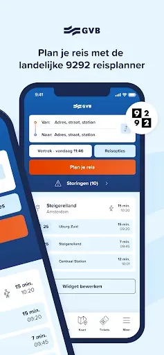 Скриншот 2 — GVB reis app