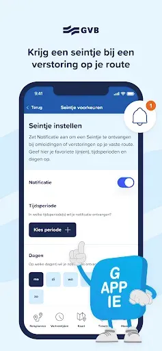 Скриншот 4 — GVB reis app