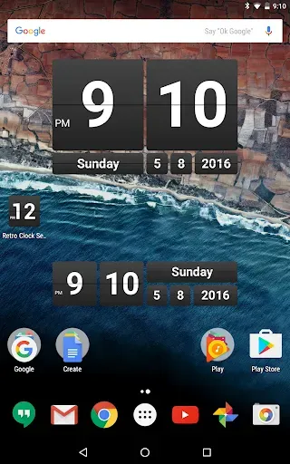 Скриншот 6 — Retro Clock Widget