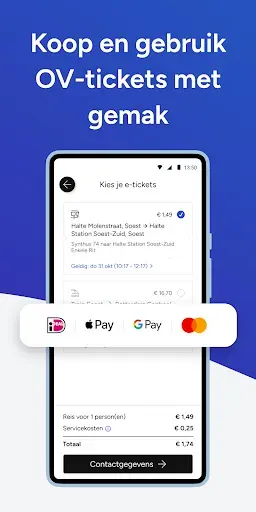 Скриншот 5 — 9292 reisplanner OV + e-ticket