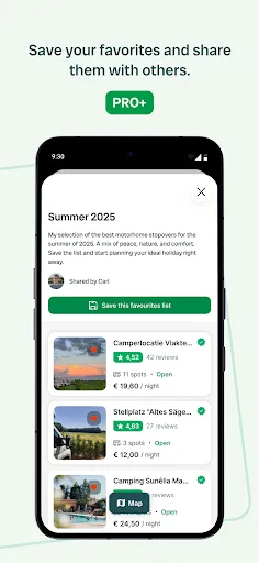 Скриншот 5 — Campercontact - Camper Van