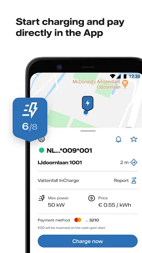 Скриншот 2 — Vattenfall InCharge