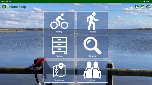 Скриншот 8 — Fietsknoop fietsen en wandelen