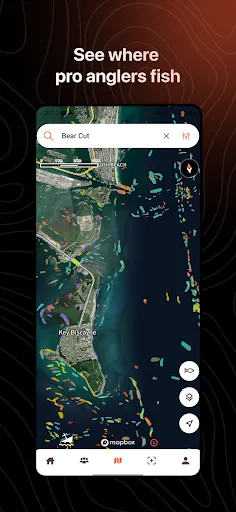 Скриншот 2 — Fishbuddy: Fishing Spot Finder