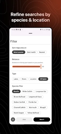 Скриншот 6 — Fishbuddy: Fishing Spot Finder