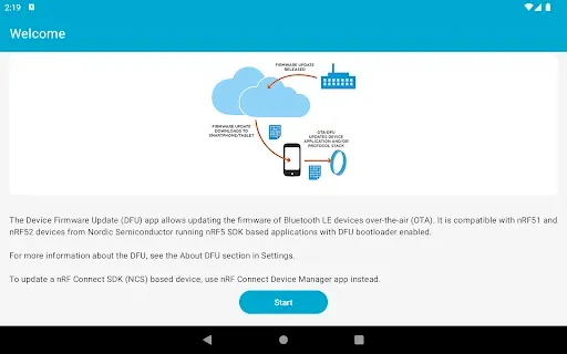 Скриншот 4 — nRF Device Firmware Update