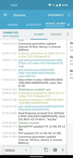 Скриншот 6 — nRF Connect for Mobile