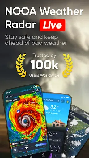Скриншот 1 — Weather Radar Live Map
