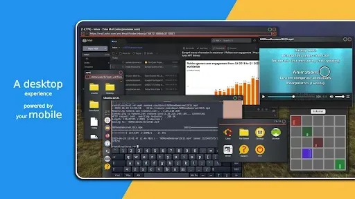 Скриншот 1 — NOMone Desktop - Linux and VR