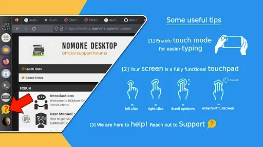 Скриншот 8 — NOMone Desktop - Linux and VR
