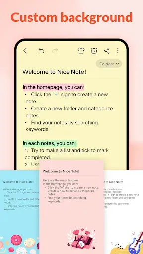 Скриншот 3 — Nice Color Note,ToDo, Calendar