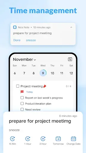 Скриншот 4 — Nice Color Note,ToDo, Calendar