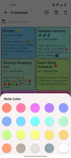 Скриншот 3 — Notepad - Quick Notes