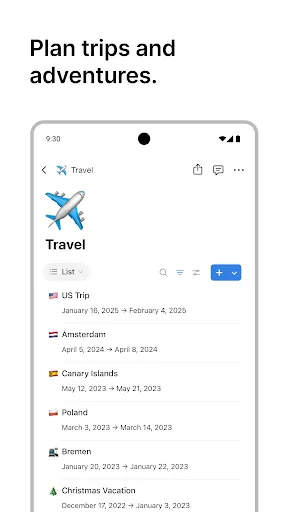 Скриншот 4 — Notion: Notes, Tasks, AI