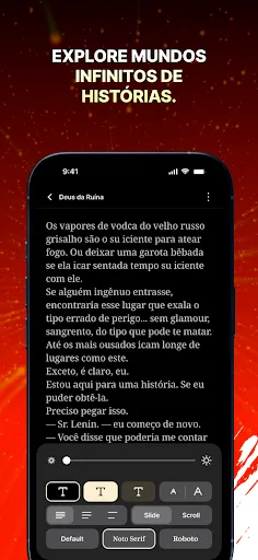 Скриншот 6 — Novely: Ler Novelas e Romances
