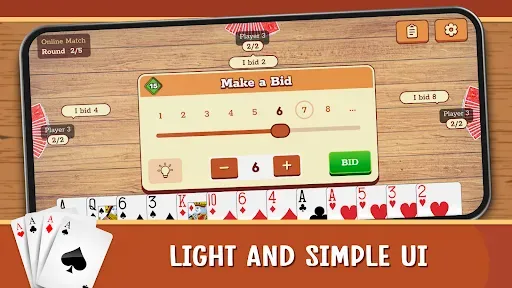 Скриншот 4 — Callbreak Lite: Offline Tash