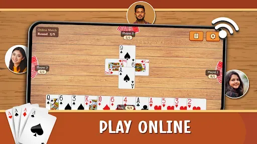 Скриншот 5 — Callbreak Lite: Offline Tash