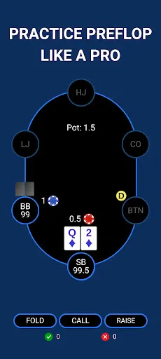 Скриншот 2 — Poker Trainer - Learn poker