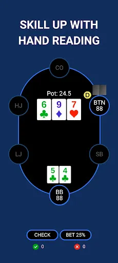 Скриншот 3 — Poker Trainer - Learn poker