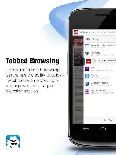 Скриншот 4 — InBrowser - Инкогнито Просмотр