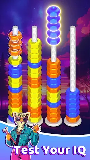 Скриншот 2 — 3D Color Nuts: Сопоставьте
