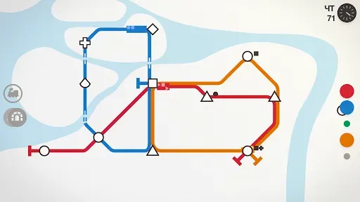 Скриншот 1 — Mini Metro