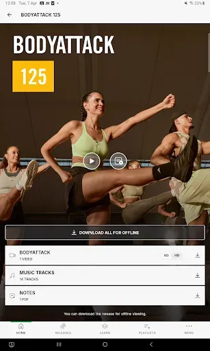 Скриншот 7 — Les Mills Releases