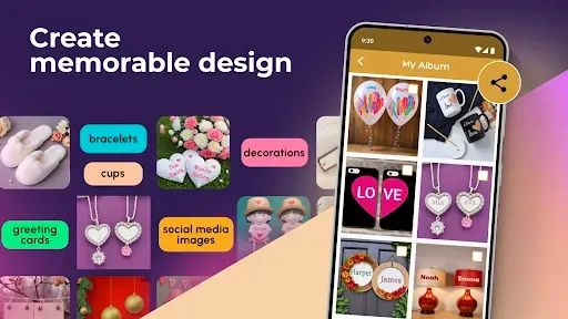 Скриншот 2 — Stylish Name Art Maker