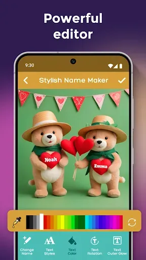 Скриншот 4 — Stylish Name Art Maker