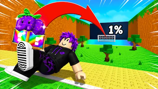 Скриншот 2 — Obby World: Brainrot World