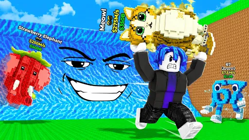 Скриншот 4 — Obby World: Brainrot World
