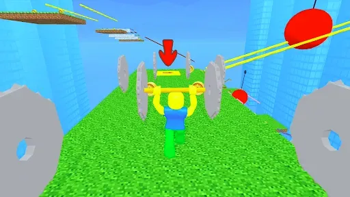 Скриншот 3 — Обби 3D Паркур: игра испытания