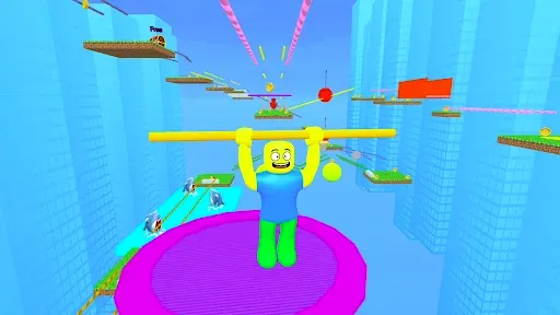 Скриншот 8 — Обби 3D Паркур: игра испытания