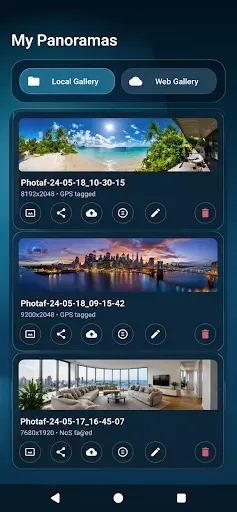 Скриншот 2 — Photaf Panorama