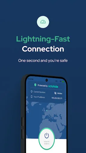 Скриншот 3 — Octohide VPN – быстрый прокси