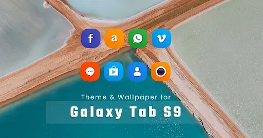 Скриншот 2 — Samsung Galaxy Tab S9 Theme