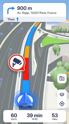 Скриншот 5 — Офлайн Карты: GPS Навигация