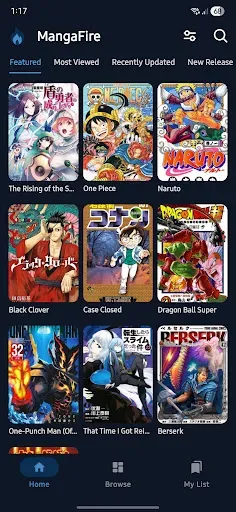 Скриншот 1 — MangaFire: Read Manga Now