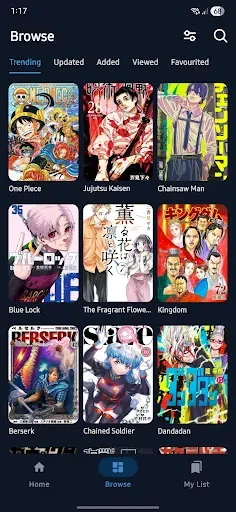 Скриншот 2 — MangaFire: Read Manga Now