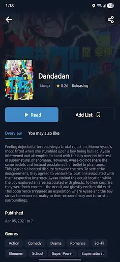 Скриншот 8 — MangaFire: Read Manga Now
