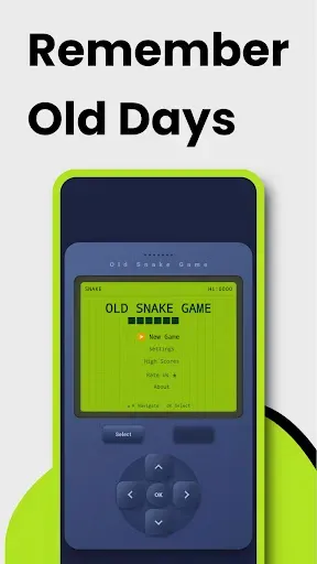 Скриншот 1 — Old Snake Game