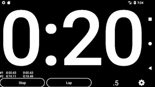 Скриншот 2 — Giant Stopwatch