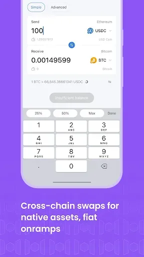 Скриншот 3 — Mixin - Private Crypto Wallet